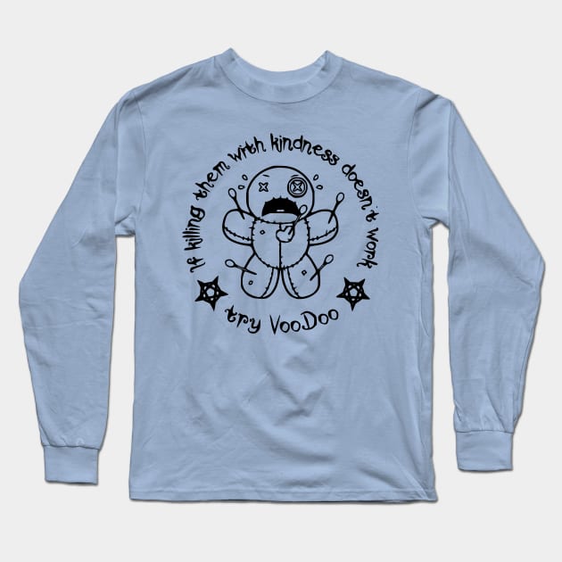 Try Voodoo Long Sleeve T-Shirt by LaainStudios